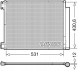 Denso DCN23039 Denso dcn23039 конденсатор, кондиціонер