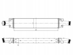 GT-Bergmann GT12-027 Інтеркулер audi a4 a5 a6 a7 8w0145805, 8w0145805ad, 8w0145805q, 8w0145805n