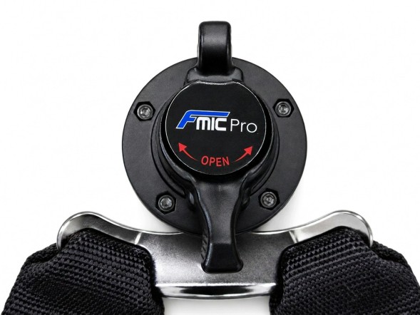 FMIC FP-HARNESS-31-007 Спортивні ремені безпеки з 6 точками кріплення, схвалені FIA, 2 дюйми, чорні, від Fmic Pro