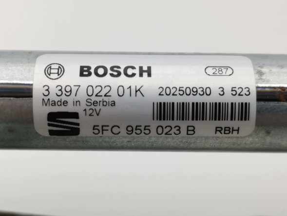 Volkswagen OE 5FC955023B, DWP5FC955023BOE Механізм двигуна склоочисника Seat Cupra Leon IV 5FC955023B Новий оригінал