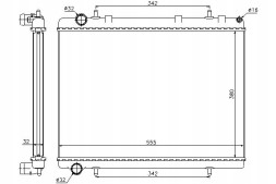 Nissens PRO/63601 NIS Охолоджувач двигуна citroen c4 c4 grand picasso і c4 + асистент зіткнення #34