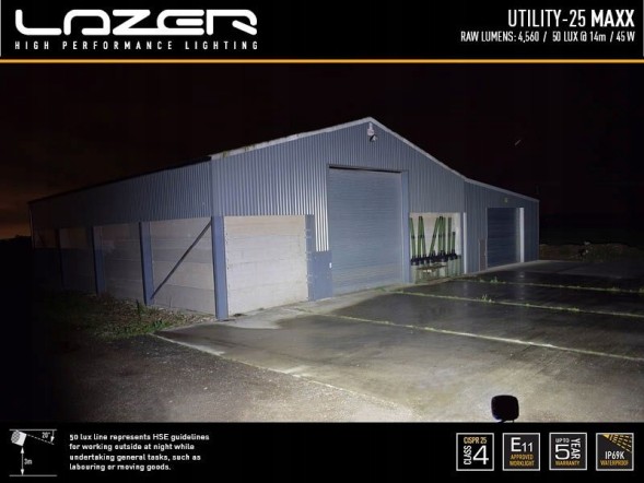 00U25- MAXX-B LAZER Utility 25 MAXX - світлодіодна робоча лампа