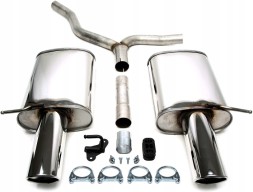 TA-Technix 02AU025-10D_1 Спортивна вихлопна система 2x100 мм TA TECHNIX для AUDI A4 B7 (8EC) 1.6 / 2.0