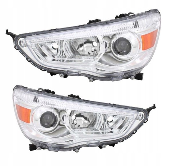 AutoDor  Mitsubishi asx 10- комплект фар лампи передня ліва + права комплектація