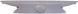 Toyota OE A76811-02943 Планка Бленда Клапті Задня TOYOTA AURIS 10/2012-10/2018 Оригінал