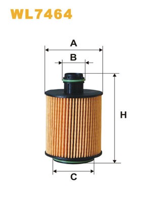 WL7464 WIX FILTERS Фільтр оливи