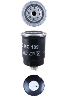 KC189 MAHLE ORIGINAL Фільтр палива