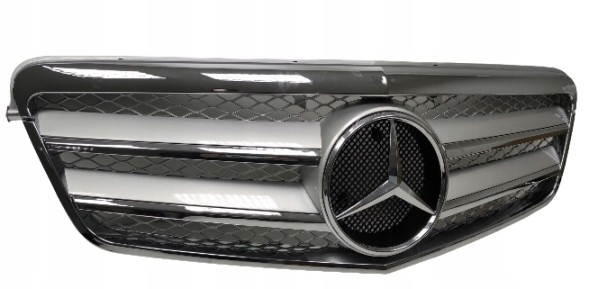 Китай A9373 MERCEDES W212 09- РЕШІТКА РАДІАТОРА ХРОМ САТИН
