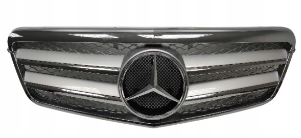 Китай A9373 MERCEDES W212 09- РЕШІТКА РАДІАТОРА ХРОМ САТИН