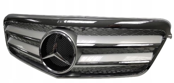 Китай A9373 MERCEDES W212 09- РЕШІТКА РАДІАТОРА ХРОМ САТИН