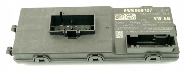 Volkswagen OE 5WB959107, DWP526914OE БЛОК УПРАВЛІННЯ МОДУЛЕМ КЛАПАНА VW ARTEON 3H 5WB959107 ОРИГІНАЛ