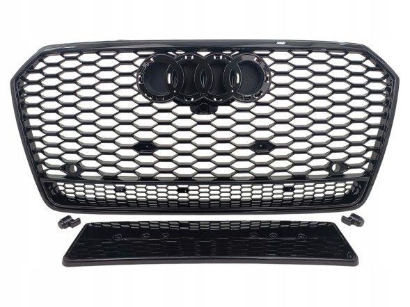 PA 4G8853651J PLASTER MIODU Q РЕШІТКА РАДІАТОРА AUDI A7 RS7 S-LINE S7 I 4G8 LIFT 2014-2018, СТІЛЬНИКОВИЙ ДИЗАЙН
