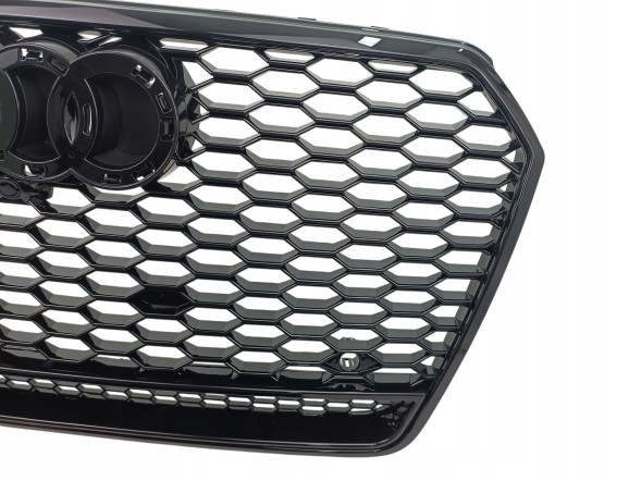 PA 4G8853651J PLASTER MIODU Q РЕШІТКА РАДІАТОРА AUDI A7 RS7 S-LINE S7 I 4G8 LIFT 2014-2018, СТІЛЬНИКОВИЙ ДИЗАЙН