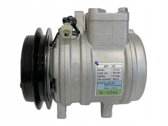 EURO KLIMA EKL31345-OE E580-87291 88T4145-87291 717114 10-4431 КОМПРЕСОР КОНДИЦІОНЕРА DELPHI SP-10 717114 88T4145-87291