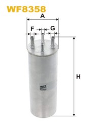 WF8358 WIX FILTERS Фільтр палива