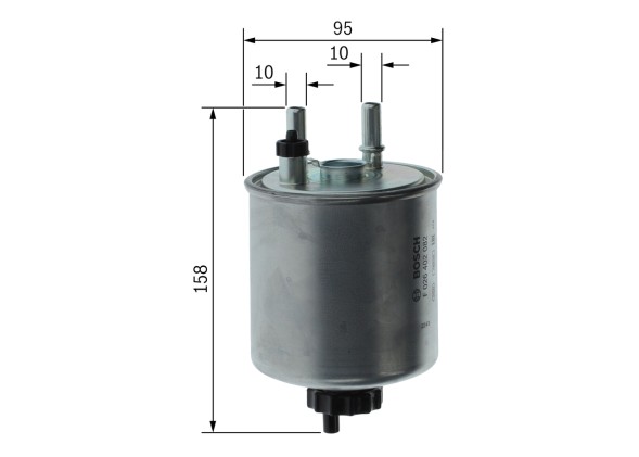 F026402082 BOSCH Фільтр паливний