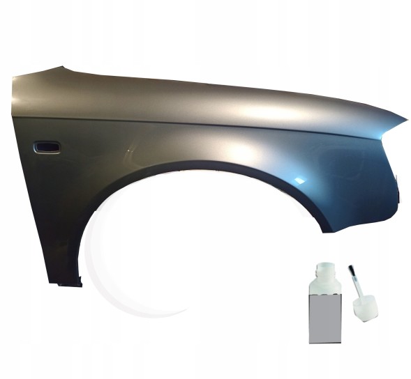 Китай 133502 Audi A4 B7 kolor LY7G 04-08 prawy + lakier zapr Quartz Grey Metalli Крило Audi A4 B7 колір LY7G 04-08 праве + лак zapr Quartz Grey Metalli