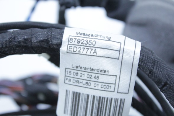 BMW OE 8792852 61128792852 ДЖГУТ ПРОВОДКИ ДВЕРЕЙ ПРАВИЙ ПЕРЕДНІЙ BMW G01 X3 G02 X4 F97 X3M F98 X4M