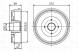 Bosch 0 986 477 287 Bosch 0 986 477 287 гальмівний барабан