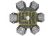 V-maxzone Part VIC-181637 Диск зчеплення 331 0346 10 для CLAAS 220, 230, 330; DEUTZ FAHR 5080 G,