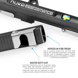 Nuke Performance NP-120-10-101 Паливна рейка Nuke Performance GM 8 циліндрів LS1 LS2 LS3 LS6 L76 L99