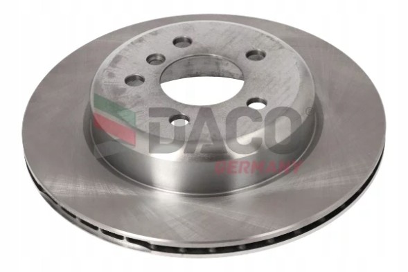 DACO 600352 2× DACO ГАЛЬМУВАЛЬНИЙ ДИСК BMW 5 F10 10 - ЗАД + DACO Набір гальмівних колодок ЗАД
