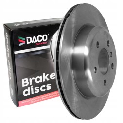 DACO 600352 2× DACO ГАЛЬМУВАЛЬНИЙ ДИСК BMW 5 F10 10 - ЗАД + DACO Набір гальмівних колодок ЗАД