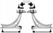 Master-Sport 36824-SET-MS Маятники seat alhambra 10-15 vw passat b6 b7 cc sharan 7н
