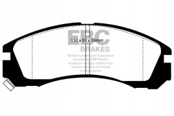 EBC DP2954 Ebc dp2954 набір гальмівних колодок