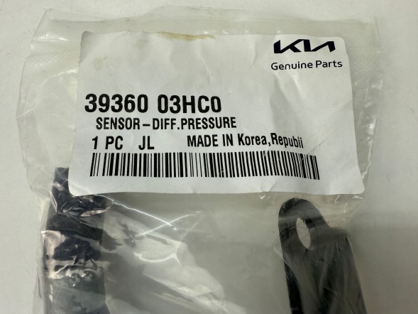 Kia OE 39360-03HC0 MIKO Kia Kona 19- / Niro 16- Гібрид Датчик Тиску Відпрацьованих Газів Оригінал