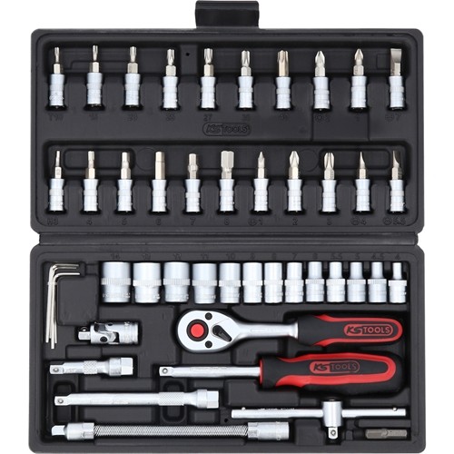 911 0646 KS TOOLS Комплект торцевих ключів 1 4 46 шт