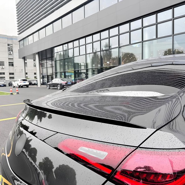 Китай SPO-236 Спойлер на кришку багажника Mercedes-Benz CLE C236 AMG Style Чорний Глянець (2023+)