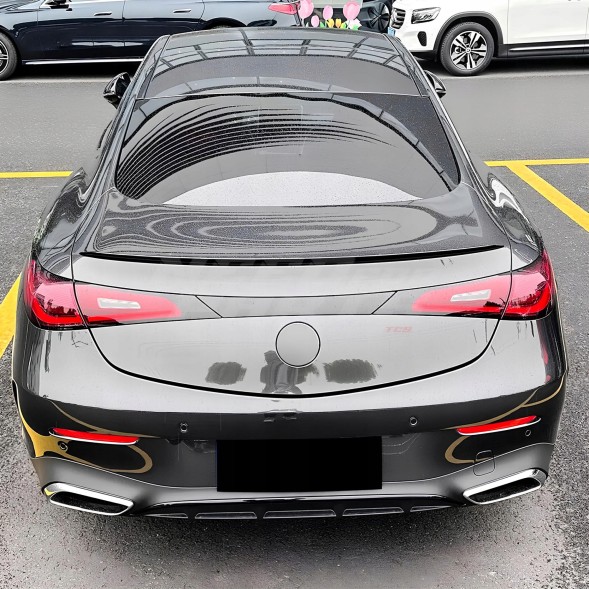 Китай SPO-236 Спойлер на кришку багажника Mercedes-Benz CLE C236 AMG Style Чорний Глянець (2023+)