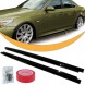 Китай Dokładki boczne BMW E60 E61 M Pakiet Накладки на пороги BMW E60 E61 M Pakiet Чорний глянець бічні спідниці