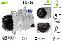 Valeo 813420 Компресор кондиціонера valeo 813420