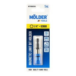 MT7006001M MOLDER Тримач біт магнітний з обмежувачем MOLDER 60мм 1шт в блістері