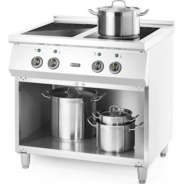 Китай WEW-SC-HP-1015867 Електрична індукційна плита Hendi 4-конфоркова 400V 17000W для гастрономії