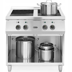 Китай WEW-SC-HP-1015867 Електрична індукційна плита Hendi 4-конфоркова 400V 17000W для гастрономії