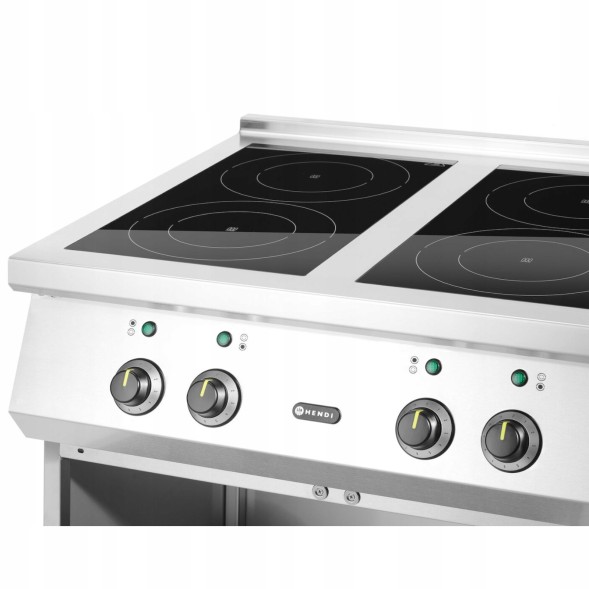 Китай WEW-SC-HP-1015867 Електрична індукційна плита Hendi 4-конфоркова 400V 17000W для гастрономії