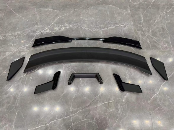 Китай 000-MU24-RSDHMB Спойлер Lotka DARKHORSE + Gurney Flap - Чорний Матовий FORD MUSTANG 2024-2025