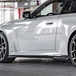 Китай T-335 Карбонові Накладки на Пороги Бічні BMW M2 G87 (2022-ПОТ) Стиль SOOQOO