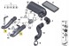 Mini OE 13717582453 7582453 MINI R55 R56 N14 RURA PRZEWÓD POWIETRZA OE Труба повітропроводу, пневмоторакс MINI R55 R56 R57 R58 R59 Coop JCW N14 7582453