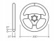 OD/1989/NN OMP TRECENTO F1 РУЛЬ ОРИГІНАЛЬНИЙ ТЮНІНГ ІТАЛІЯ