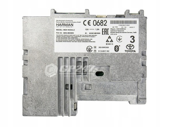 Toyota OE PZ490-00336-E0 Навігація Toyota Highlander Hilux Prius PZ49000336
