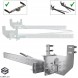 XIMPLIO RV-ADP-003-SILVER Подовжувачі рами для Ford Transit MK8 (з 2014 року)