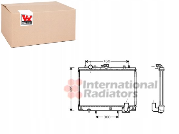 VAN Wezel 1007268230 VAN Van32002161 охолоджувач двигуна - система охолодження s + помічник водія #33
