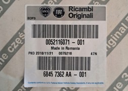 Fiat OE ОРИГІНАЛЬНІ ЛІЧИЛЬНИКИ ГОДИННИКІВ 52116071 FIAT 500 (MPH)