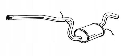 Bosal 285-457 Центральний глушник bos285-457 285-457