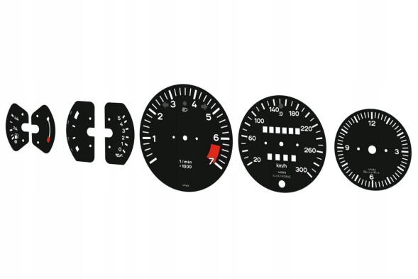 Moman 0089688084120 Циферблати PORSCHE 911 - 928 930 944 з MPH
