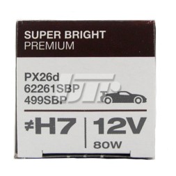 62261SBP OSRAM Лампа галогенова Osram Super Bright Premium H7 12V 80W
